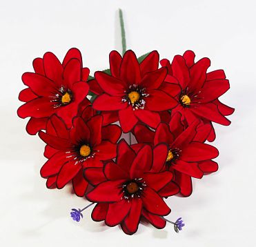 Букет георгина "Амстердам" 6 цветков от магазина KALINA являющийся официальным дистрибьютором в России 