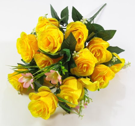 Букет розы с лилией "Ванда" 30 веток 30 цветков