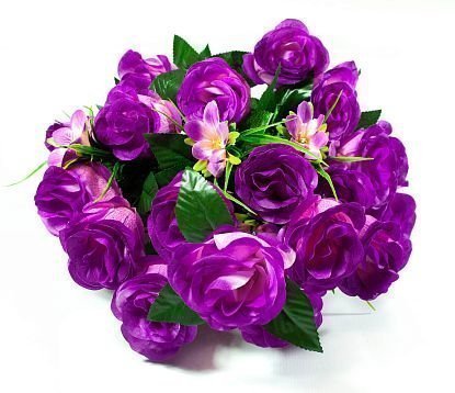 Букет розы с лилией "Ванда" 30 веток 30 цветков от магазина KALINA являющийся официальным дистрибьютором в России 