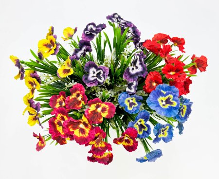 Анютины глазки 10 цветков