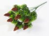 Сосновая веточка с шишками