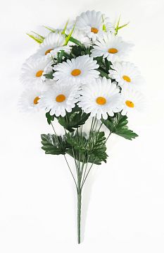 Ромашка "Степь" 12 цветков от магазина KALINA являющийся официальным дистрибьютором в России 