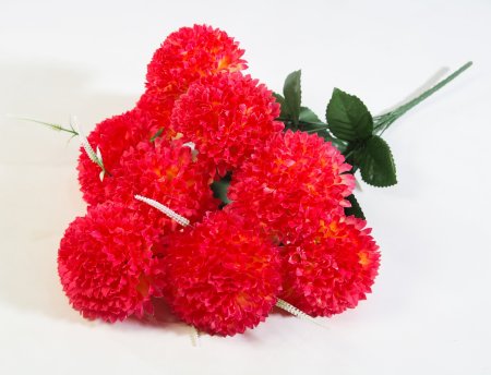 Букет хризантем "Спектакль" 9 цветков