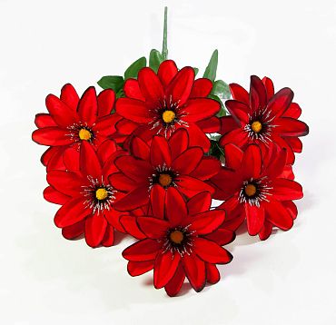 Георгин "Азия" 7 цветков от магазина KALINA являющийся официальным дистрибьютором в России 