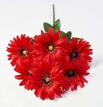 Букет георгина "Купидон" 6 цветков от магазина KALINA являющийся официальным дистрибьютором в России 