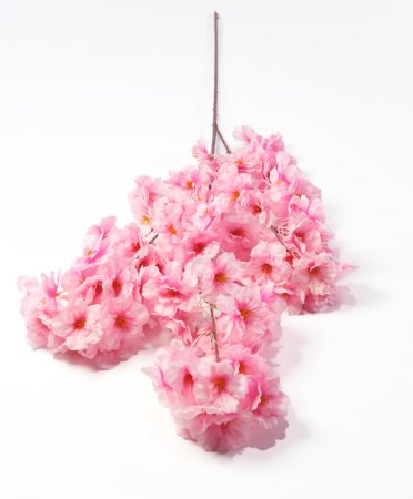 Ветка яблони 120 цветков 3 слоя