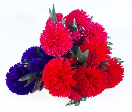 Хризантема "Агата" 5 цветков 3 бутона