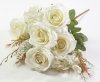 Букет роз Дилара" молочный 13 веток