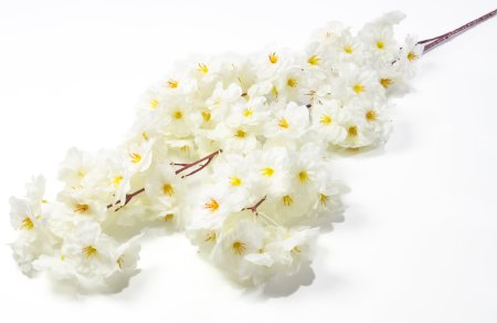 Ветка яблони 120 цветков 3 слоя