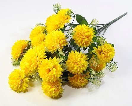 Хризантема "Богема" 18 цветков от магазина KALINA являющийся официальным дистрибьютором в России 