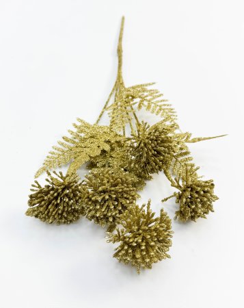 Ветка "Украшение" золото