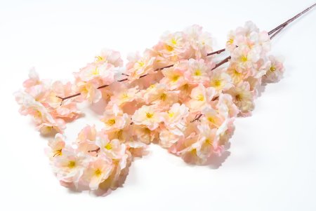 Ветка яблони 120 цветков 3 слоя