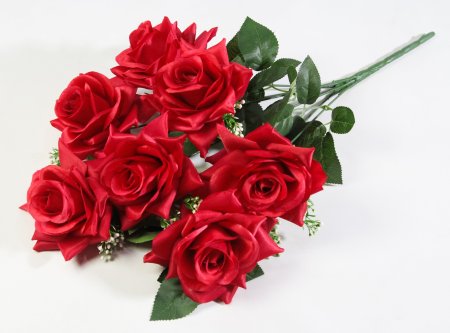 Роза  Кокетка 7 цветков