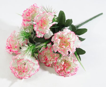 Букет гвоздик "Антураж" 8 цветков