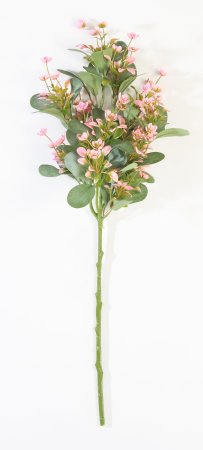 Ветка декоративная "Розовые цветики"