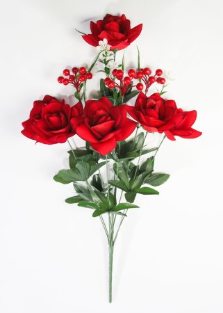 Букет роз "Жемчужина" 6 цветков