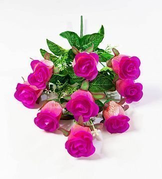 Букет розы "Жилка" 9 веток  9 цветков. от магазина KALINA являющийся официальным дистрибьютором в России 