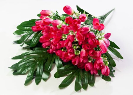 Крокус с листом пальмы 54 цветка