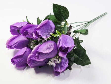 Роза "Альбина" 9 цветков