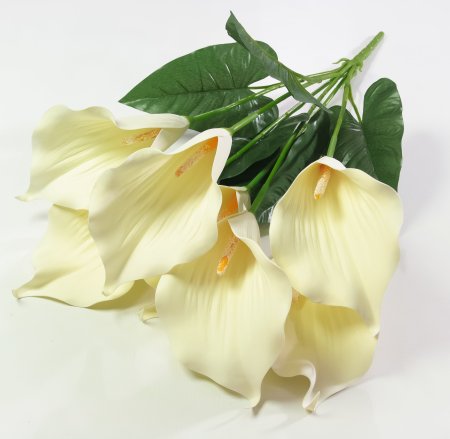 Букет Калл из латекса 7 цветков