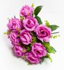 Букет розы Радуга 12 веток 12 цветков