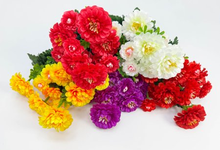 Букет Цинний 11 цветков