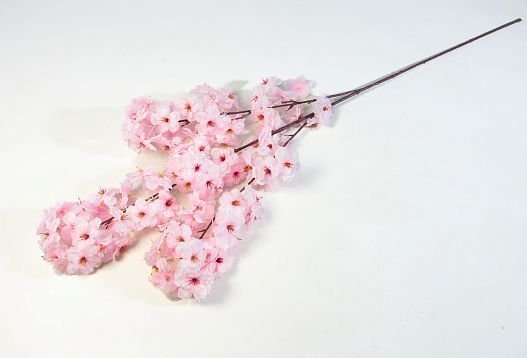 Ветка яблони 120 цветков 3 слоя светло-розовая от магазина KALINA являющийся официальным дистрибьютором в России 