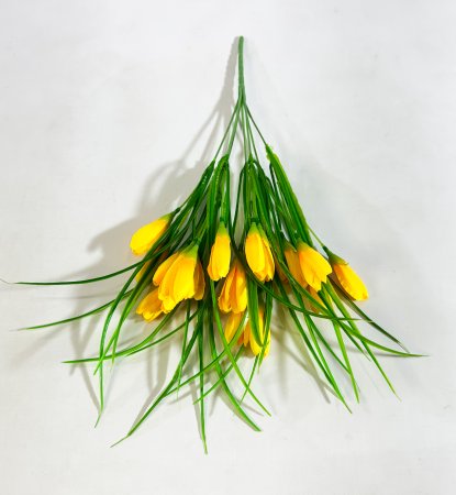 Крокус "Алиса" 7 веток 21 цветок