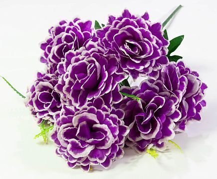 Роза "Махровая" 7 цветков от магазина KALINA являющийся официальным дистрибьютором в России 