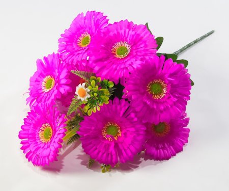 Гербера "Скипетр" 12 веток 9 цветков