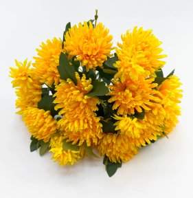 Астра Павлин 15 цветков 6 бутонов