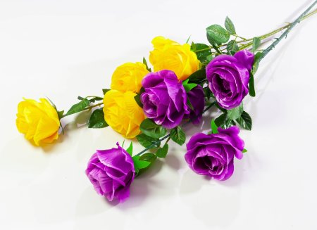 Ветка розы София 5 цветков