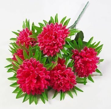 Хризантема "Аврора" 6 цветков от магазина KALINA являющийся официальным дистрибьютором в России 