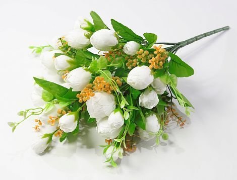 Букет ранункулюса 36 цветков от магазина KALINA являющийся официальным дистрибьютором в России 