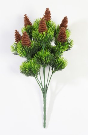картинка Сосновая веточка с шишками от магазина KALINA