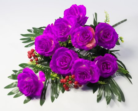 Роза "Можоретта" 10 цветков 12 веток