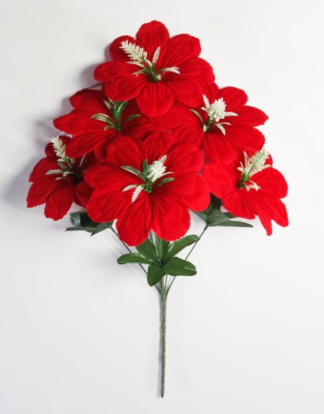 Букет лилий из бархата "Сентябрь"