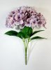 Букет гортензий 5 веток сиреневая