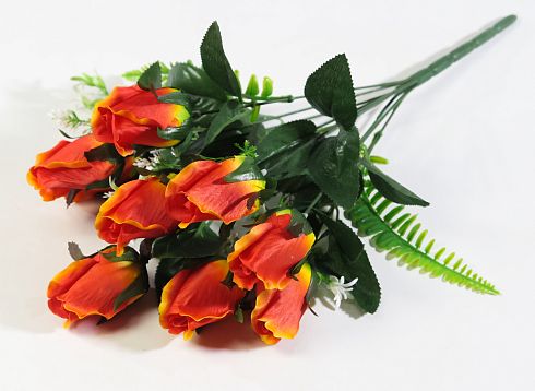 Букет роз "Альбина малая" 9 цветков от магазина KALINA являющийся официальным дистрибьютором в России 