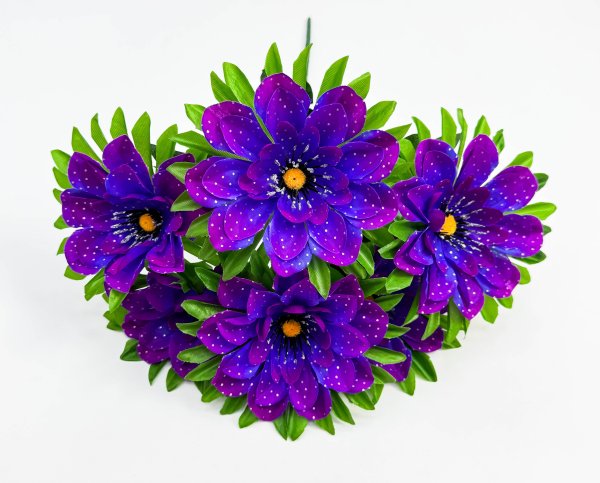 Георгин "Бурлак" 6 цветков