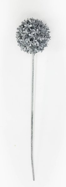 Декоративный лук серебро