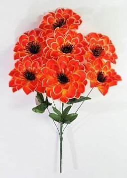 Георгин «Кельвин» 7 цветков от магазина KALINA являющийся официальным дистрибьютором в России 