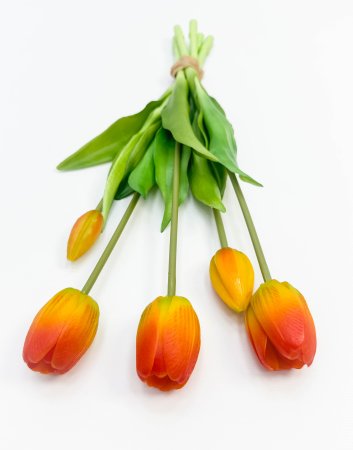 Тюльпаны оранжевые 40 см