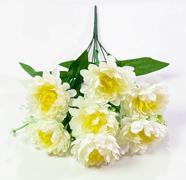 Хризантема "Ция" 7 цветков от магазина KALINA являющийся официальным дистрибьютором в России 