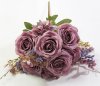 Букет роз Дилара лиловый 13 веток