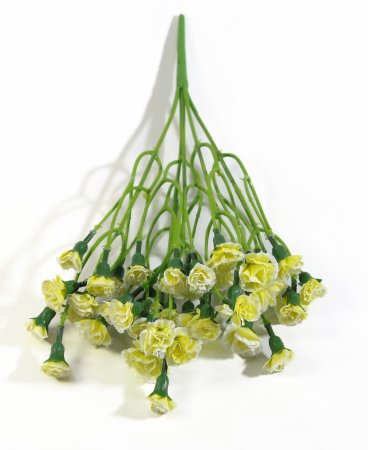 Букет гвоздик Лель желтый