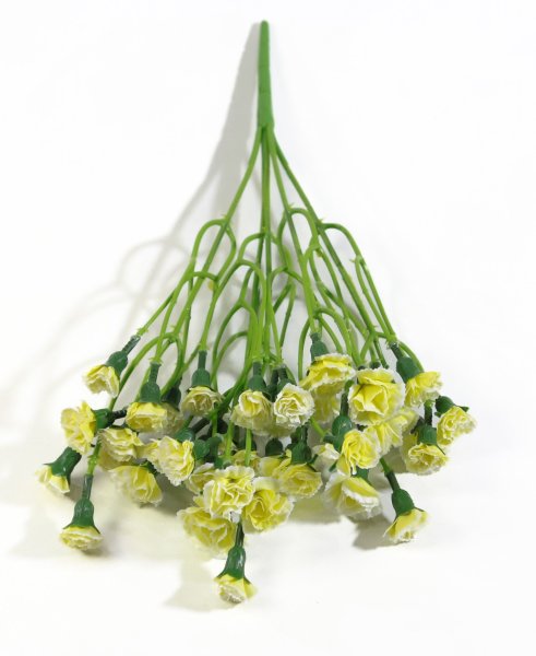 Букет гвоздик "Лель" желтый