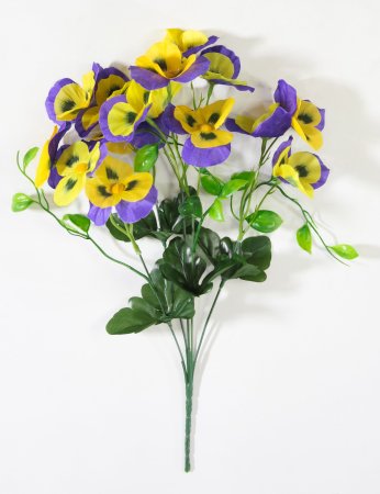 Букет "Анютины глазки" 15 цветков