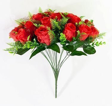 Букет роз "Аврелия" 18 цветков от магазина KALINA являющийся официальным дистрибьютором в России 