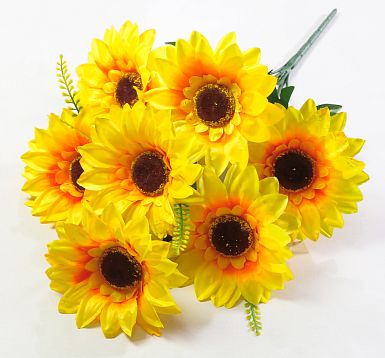 Подсолнух 7 цветков от магазина KALINA являющийся официальным дистрибьютором в России 